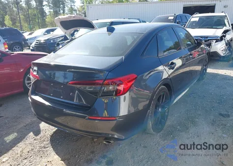 2022 Honda Civic Sport z USA, uszkodzony, nr VIN 2HGFE2F59NH600160